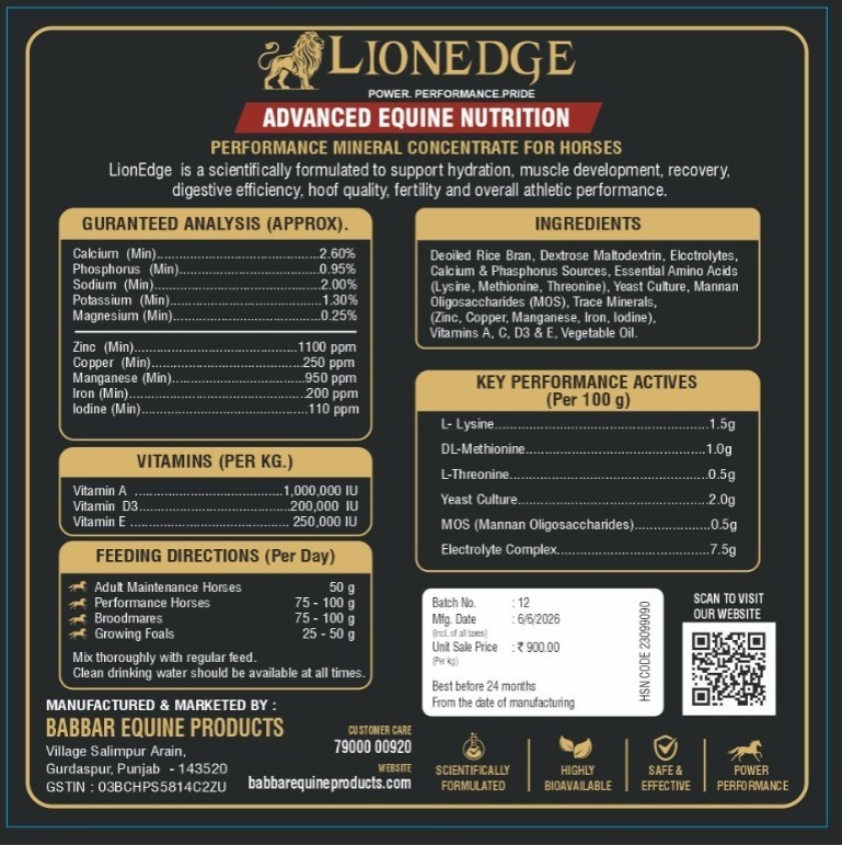 Horse Feed Supplement - Efficacy: Promote Healthy