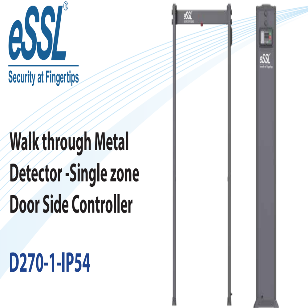 D270-1-IP54 IP54 based Single Zone metal detector