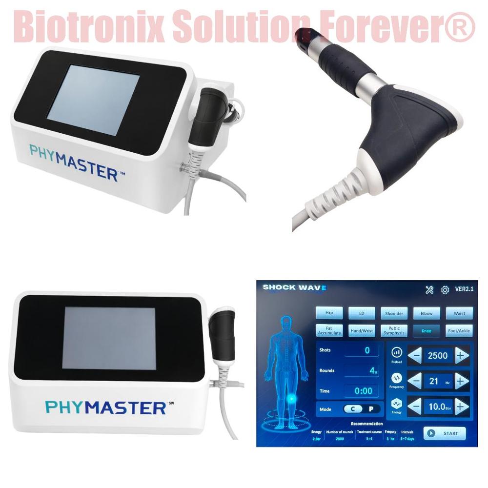 Phymaster Shockwave Therapy Machine for Physiotherapy Clinics