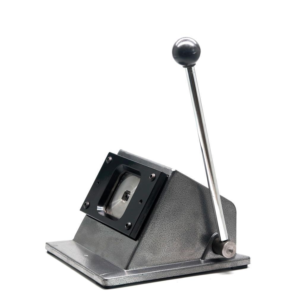 50x50mm Square Badge Making Machine with Die Cutter