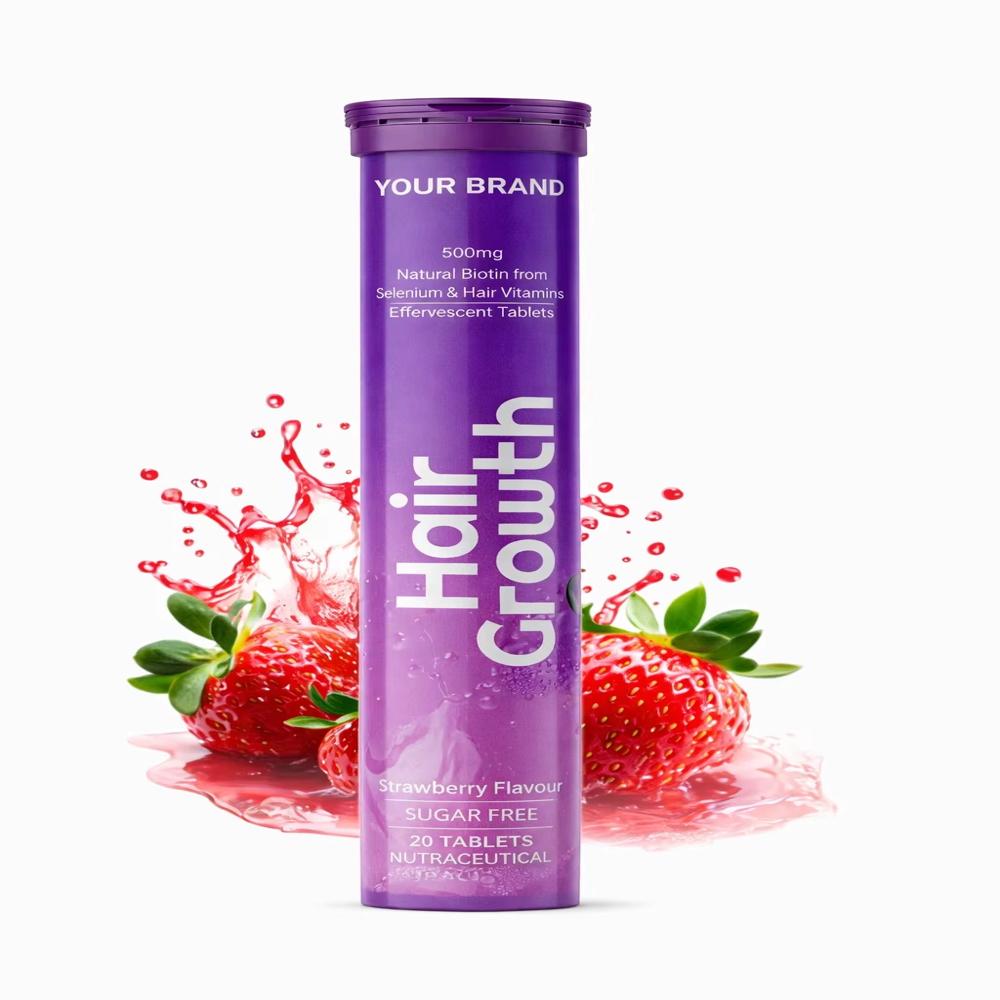 Biotin & Hair Vitamins Effervescent Tablets