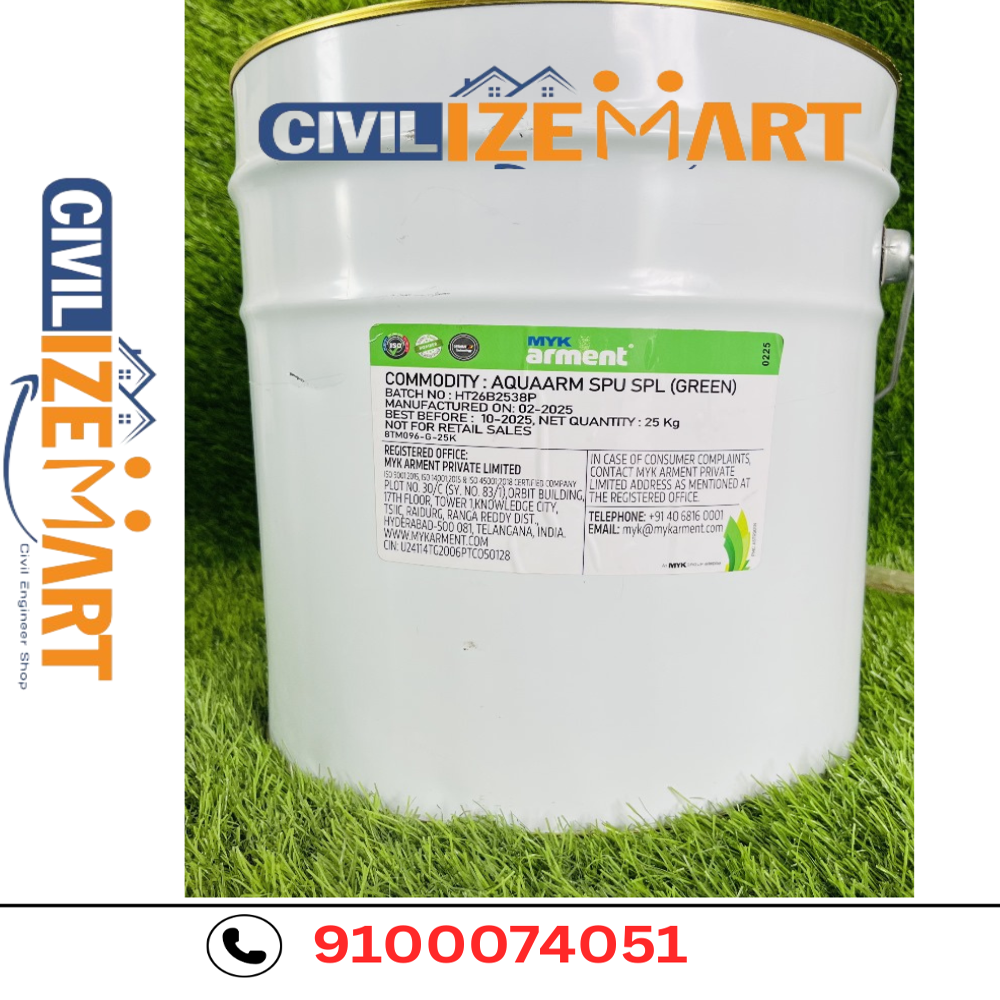 MYK Arment Aquaarm SPU SPL Waterproofing Chemical