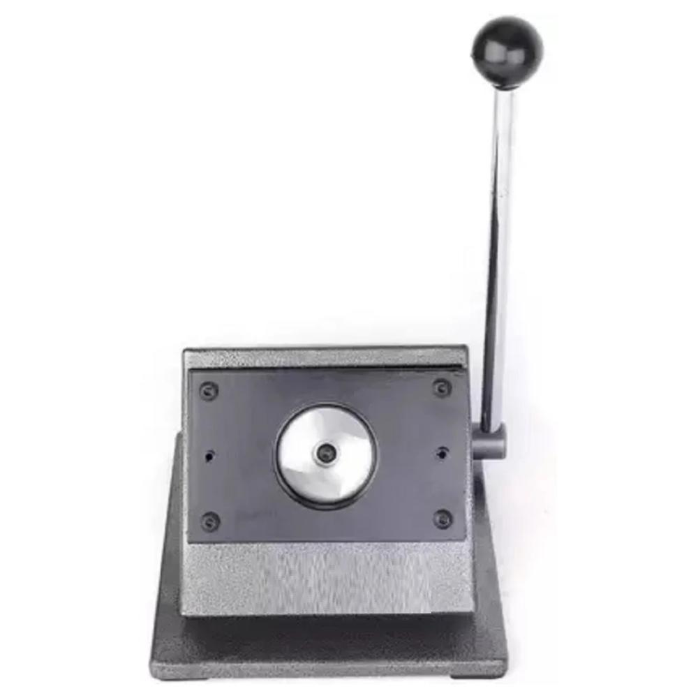 Heavy Duty 44mm Round Badge Graphic Punch Die Cutter Machine