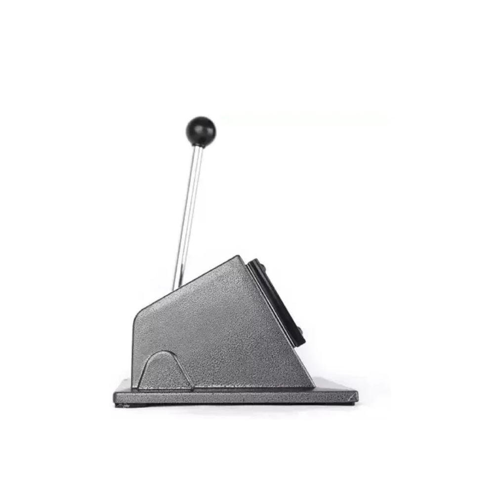 Heavy Duty 44mm Round Badge Graphic Punch Die Cutter Machine