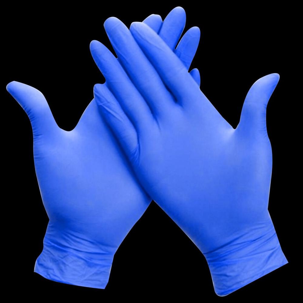 Examination Nitrile Blue Color Gloves