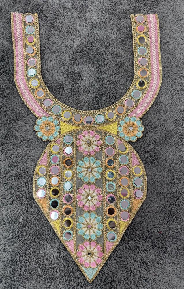 Fancy Neck Embroiderey Lace