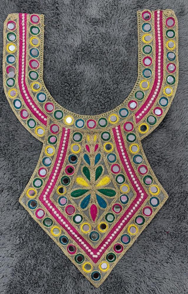 Fancy Neck Embroiderey Lace
