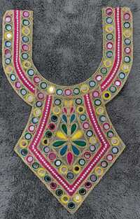 Fancy Neck Embroiderey Lace