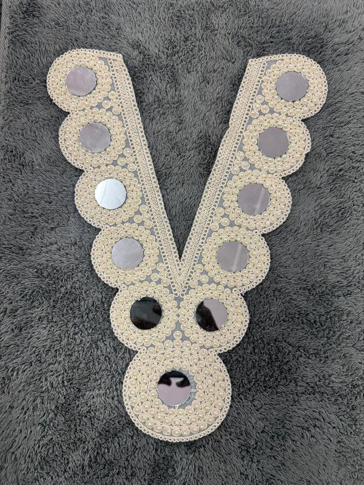 Neck Embroiderey Lace