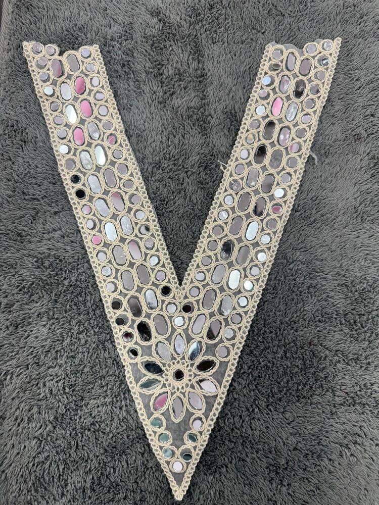 Neck Embroiderey Lace