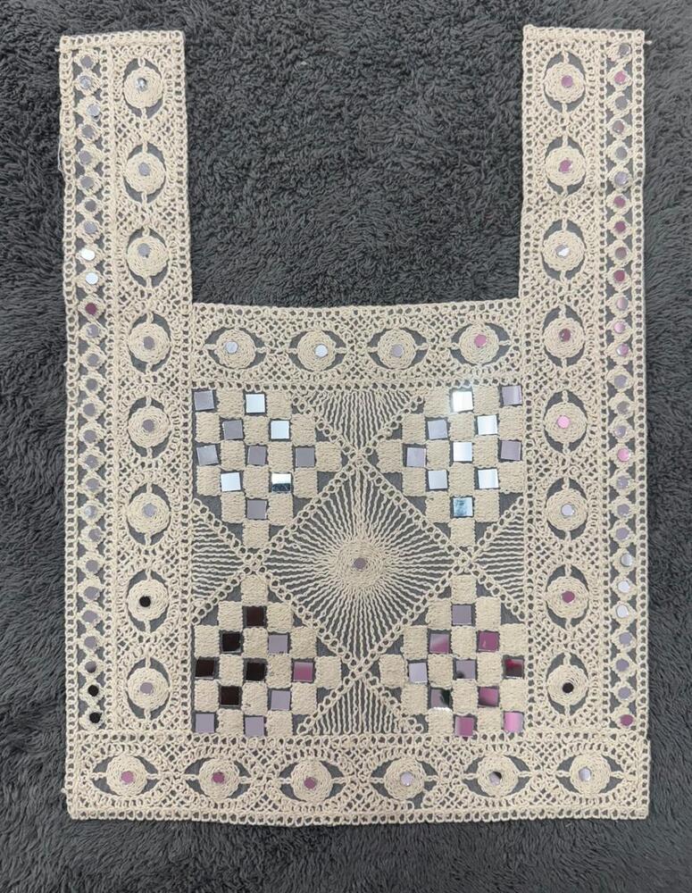 Square Neck Embroidery Lace