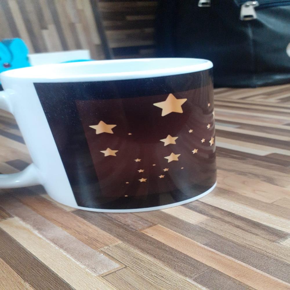 Printed Coffee Mug - Ceramic 325 Ml, White Glossy, Full Wrap Print, Microwave & Dishwasher Friendly