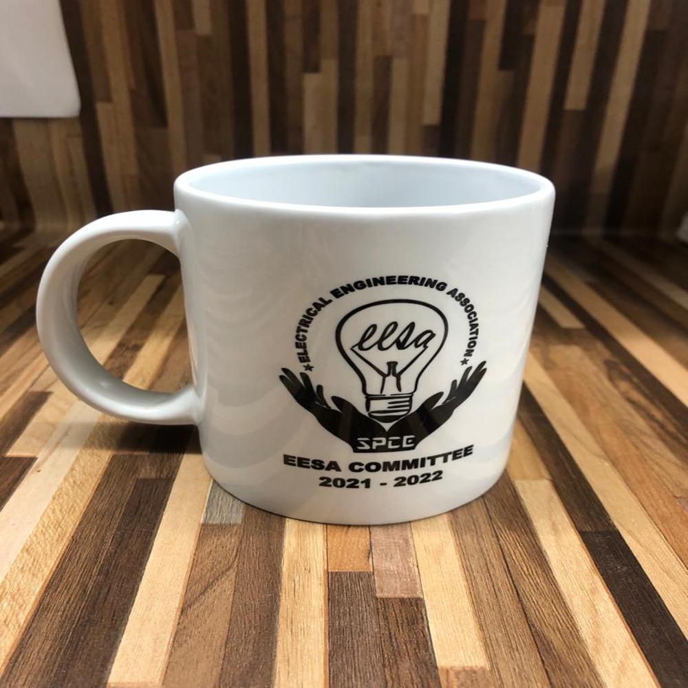 Printed Coffee Mug - Ceramic 325 Ml, White Glossy, Full Wrap Print, Microwave & Dishwasher Friendly