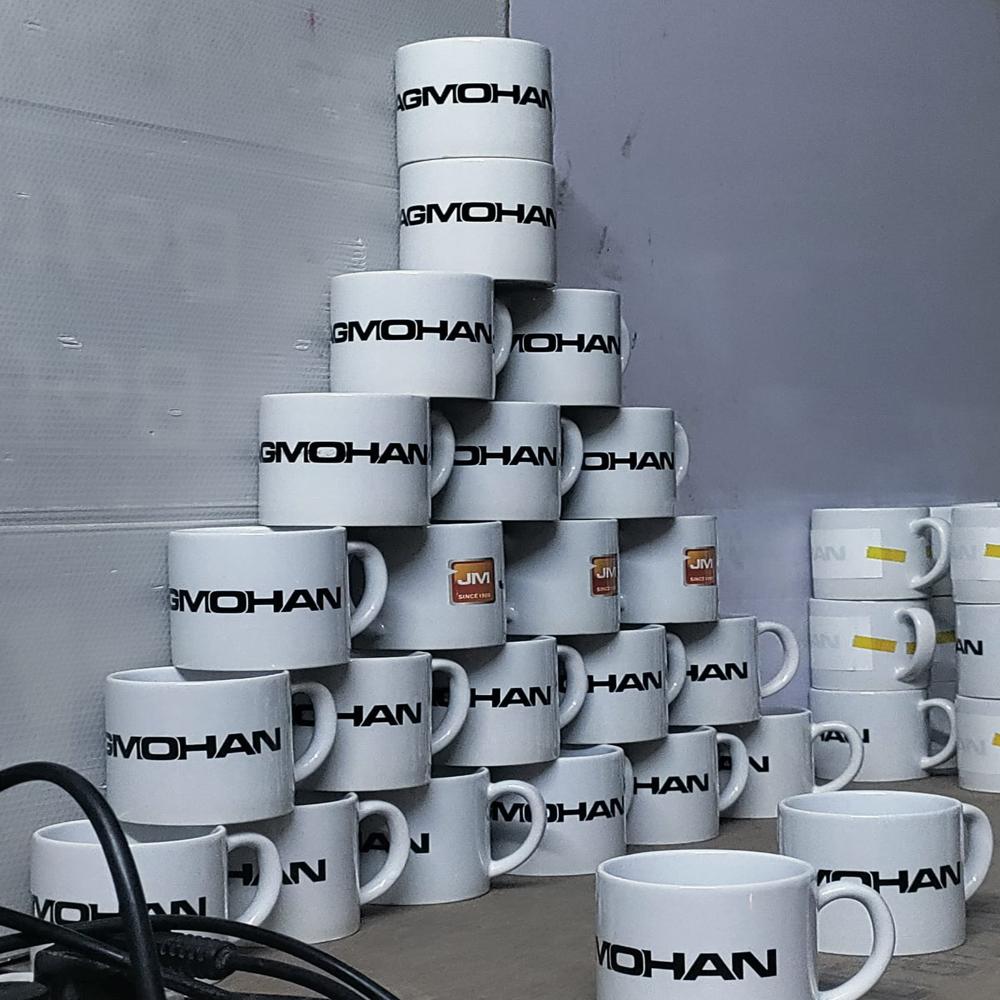 Printed Coffee Mug - Ceramic 325 Ml, White Glossy, Full Wrap Print, Microwave & Dishwasher Friendly