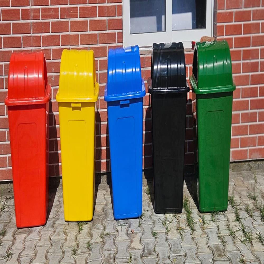 Stand Alone Outdoor Dome Dustbin 80L