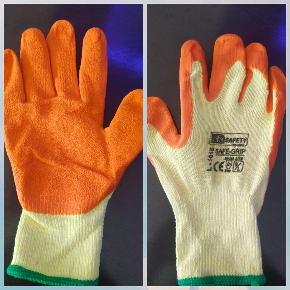Rubber Coated Safety Gloves Cut Leval-1