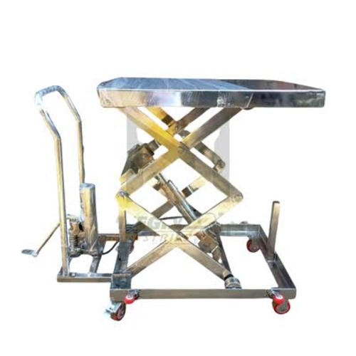 Ss Scissor Table Manufacture In Ahmedabad Gujarat - Application: Material Handling