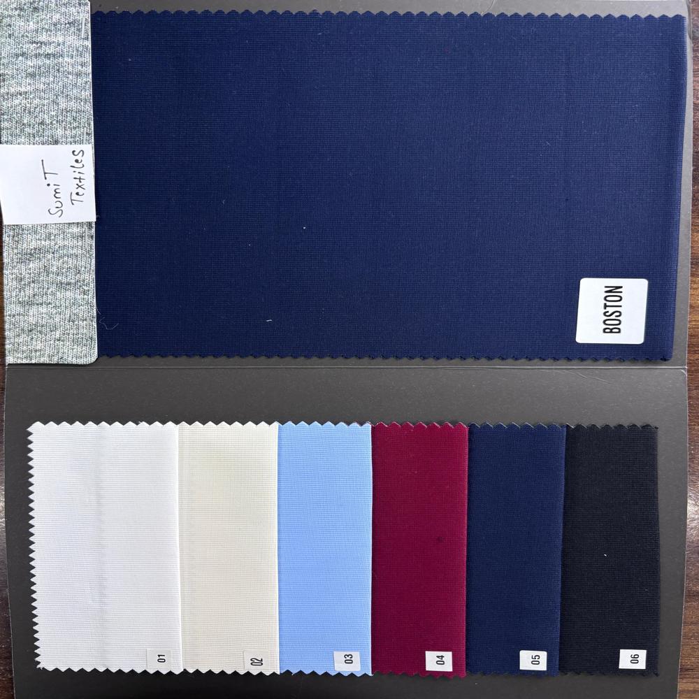 BOSTON POLYCOTTON SHIRTING FABRIC 58
