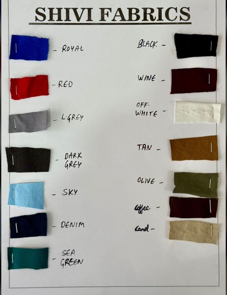 220GSM Cotton Lycra Fabrics