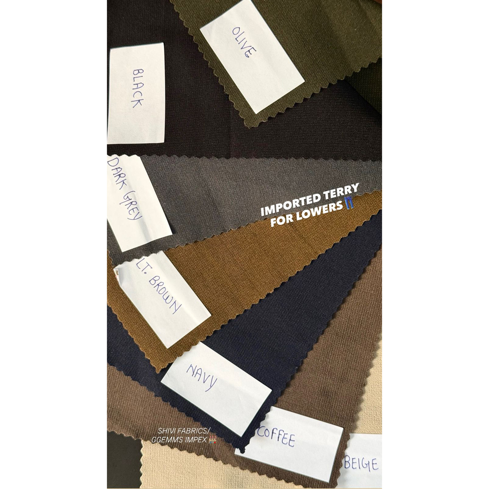Imported Terry Lower Fabrics