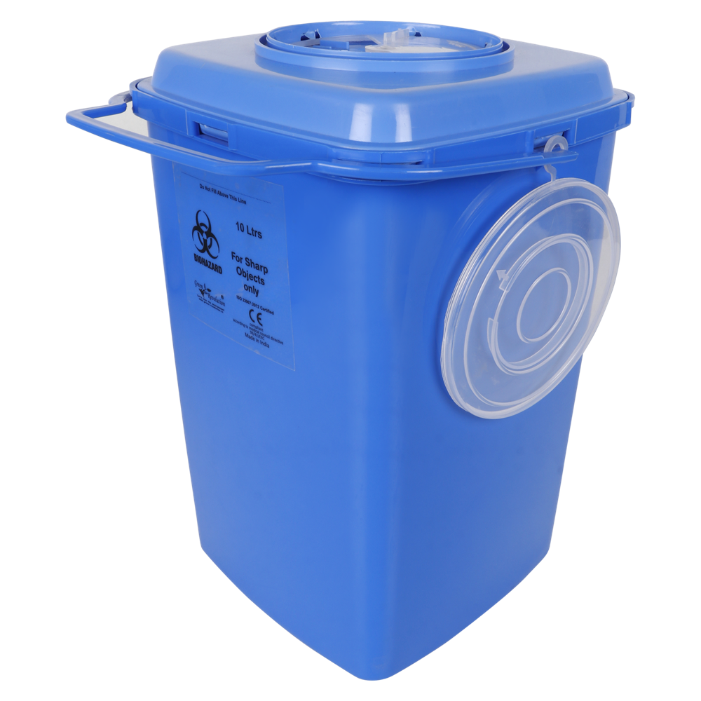 Puncture Proof Sharp Container 5l - Application: Hospital