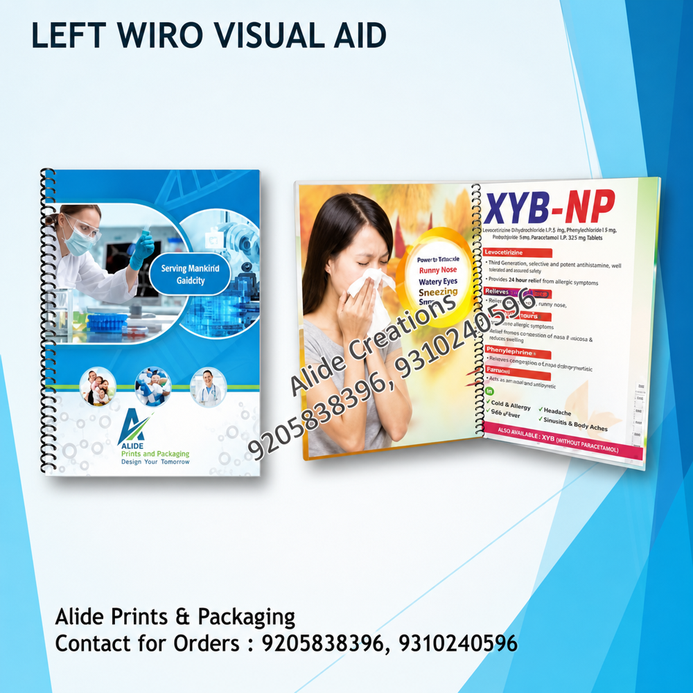 Left Wiro Visual Aid Printing Service