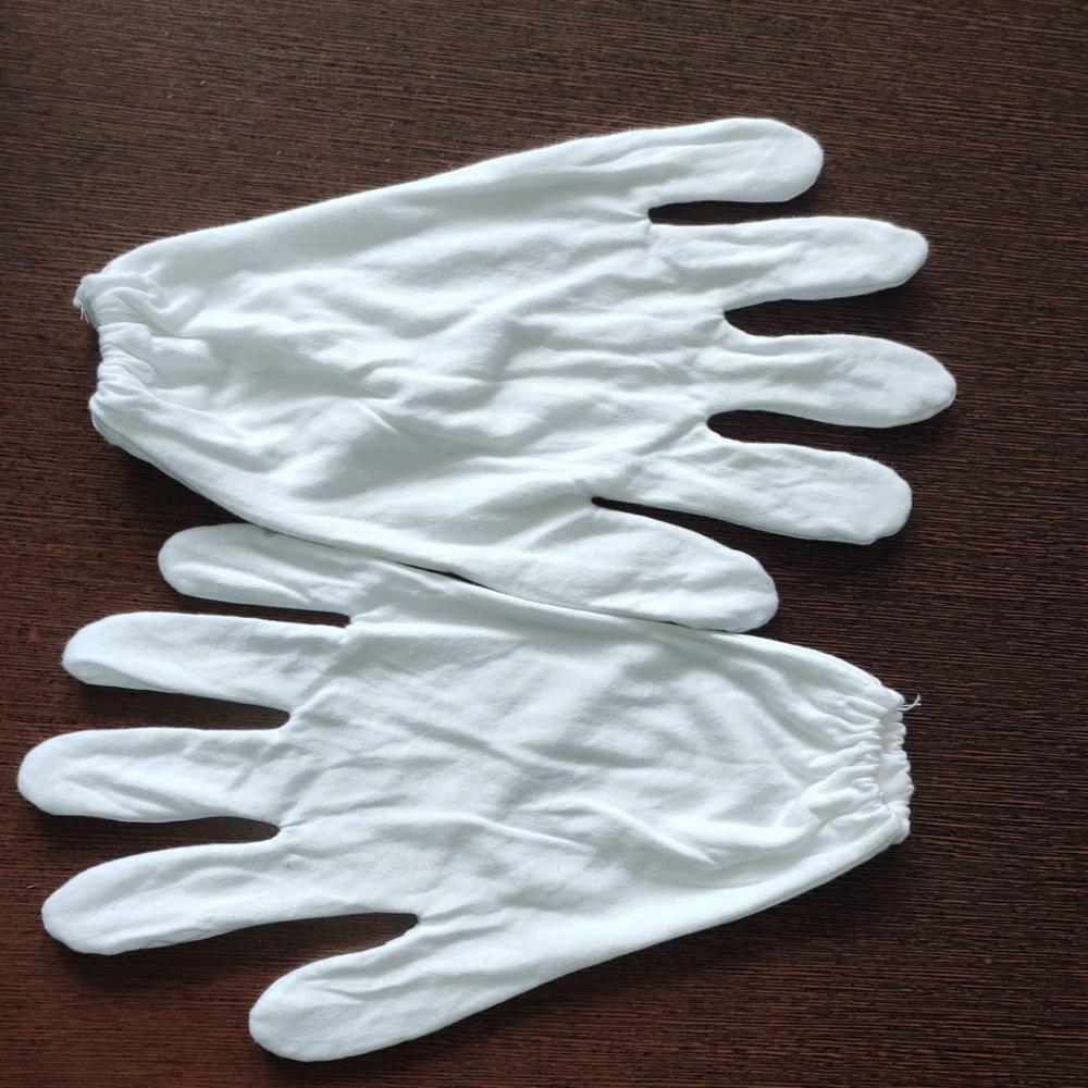 Cotton Hosiery Gloves Single Leyer
