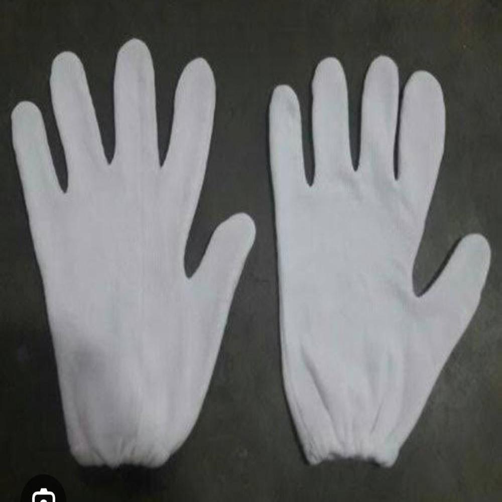 Cotton Hosiery Gloves Single Leyer