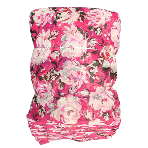 Printed Polyester Chiffon Dobby Fabric