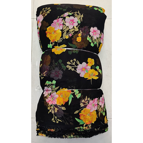 Printed Polyester Georgette Fabric