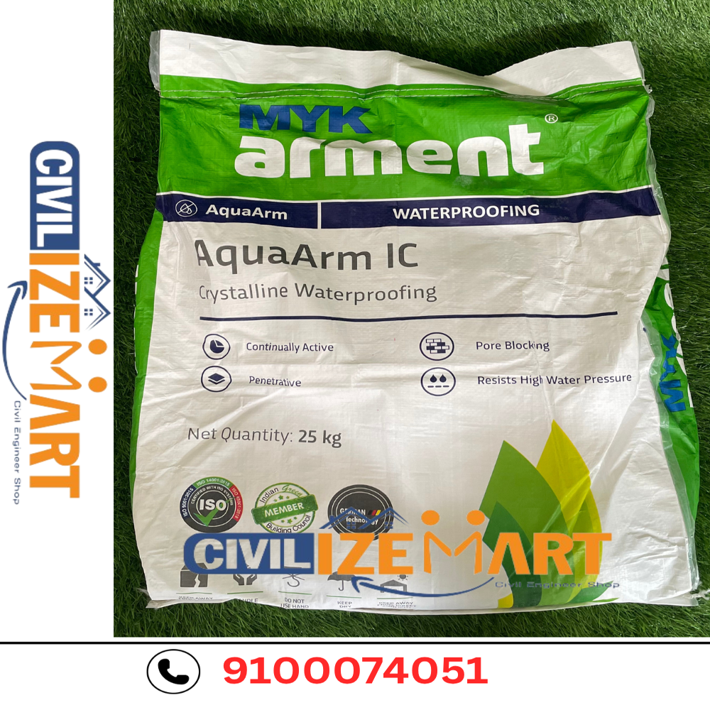 MYK Arment Aquaarm IC Waterproofing Chemical