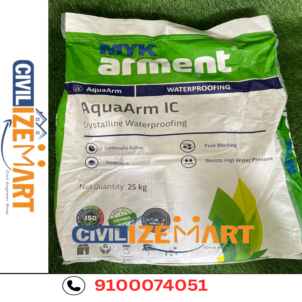 MYK Arment Aquaarm IC Waterproofing Chemical
