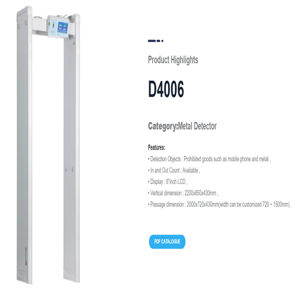 D4006 Metal Detector
