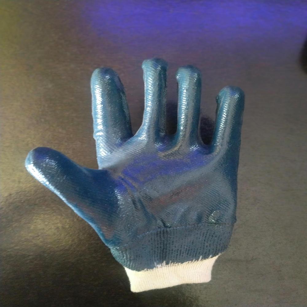 Safety Nitrile Double Dipped Hand Gloves