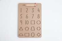 Wooden Tracing Board Set for Kids
