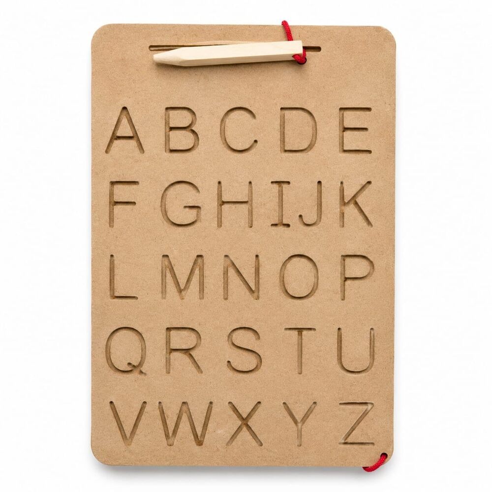 Capital Alphabet Wooden Tracing Board for Kids
