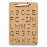 Capital Alphabet Wooden Tracing Board for Kids