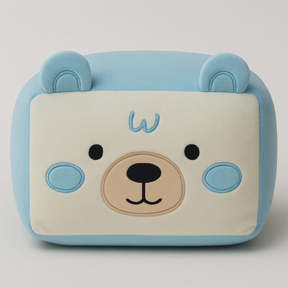 45CM Blue Imported Spandex Pillow