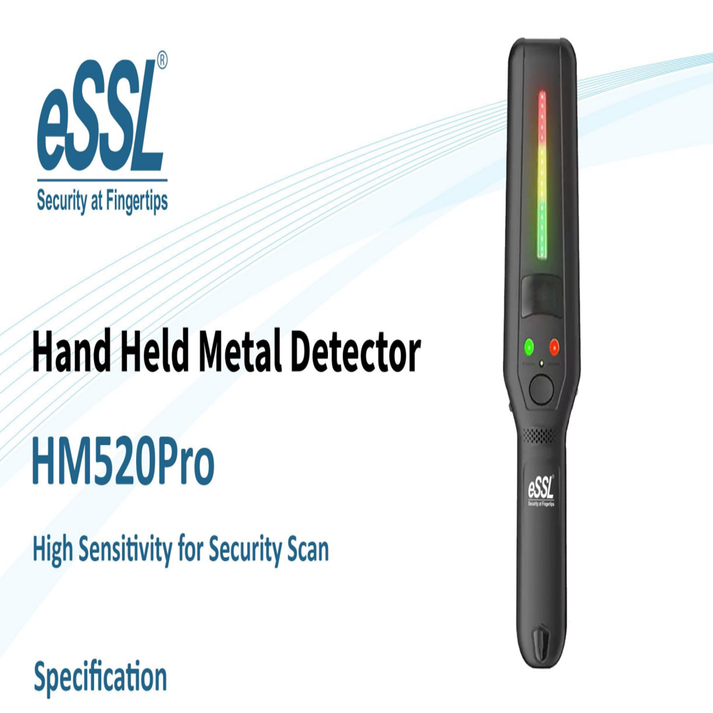 Hm520pro Handheld Metal Detector - Accuracy: Self-adjustable High-sensitivity Detection %