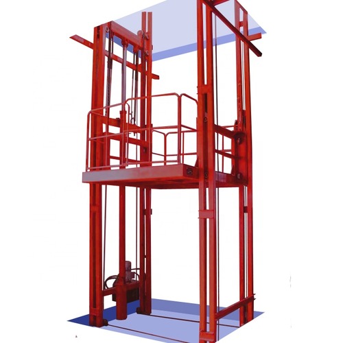 Dual Mast Goods Lift MANUFACTURE IN AHMEDABAD