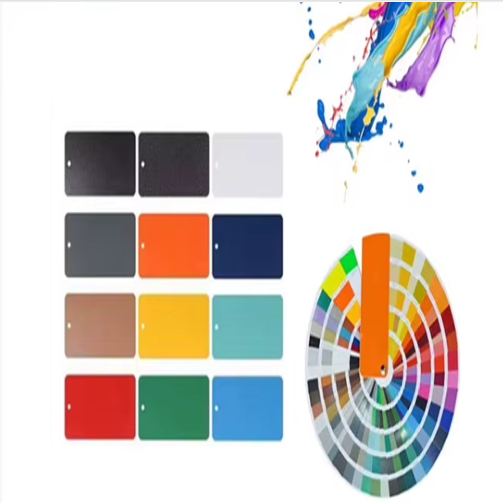 Powder coating for steel rebar