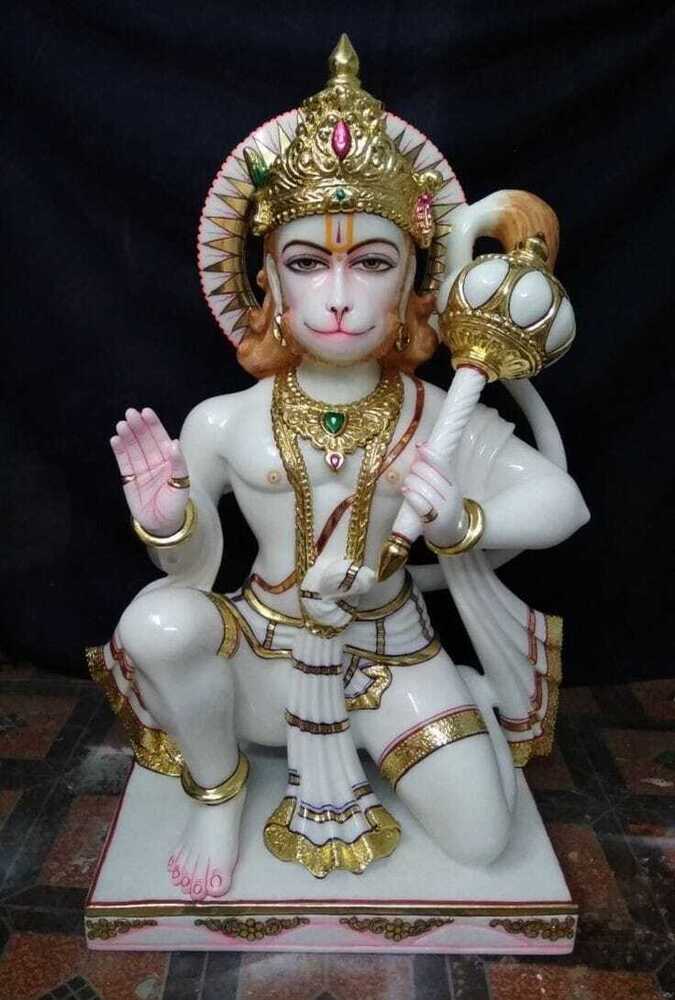 Hanuman Marble Statue
