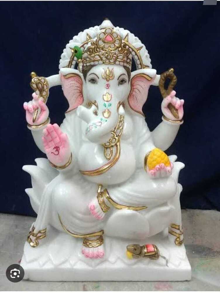 Ganesh Marble Statue