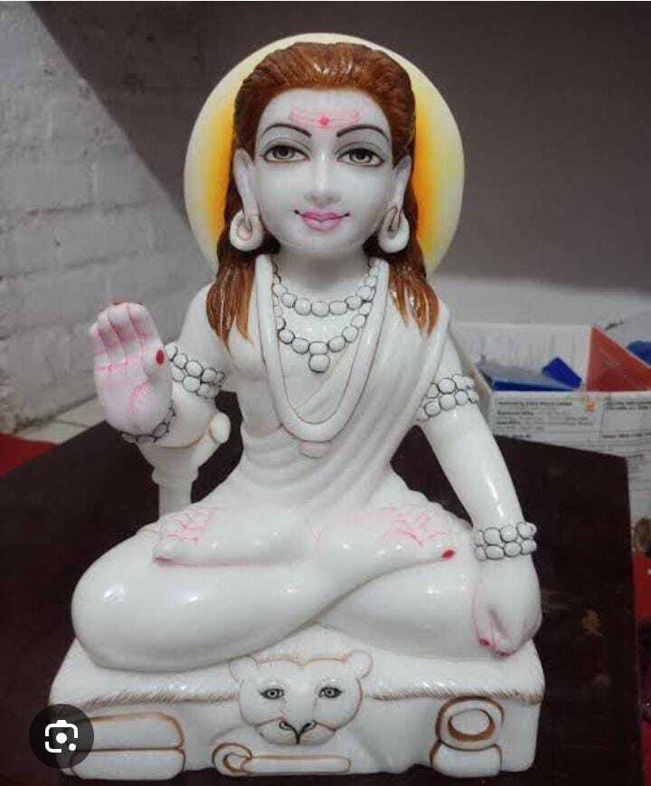 Lord Dattatreya Marble Statue
