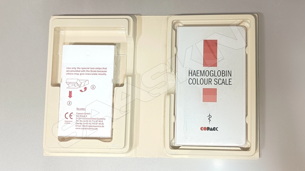 COPACK GMBH Haemoglobin Color Scale