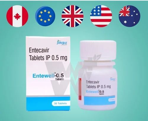 Entewell-0.5 Entecavir Tablets, 0.5 mg