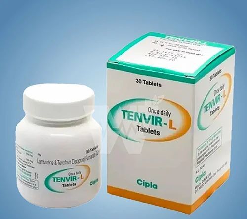Lamivudine + Tenofovir Disoproxil Fumarate (Tenvir L Tablet)