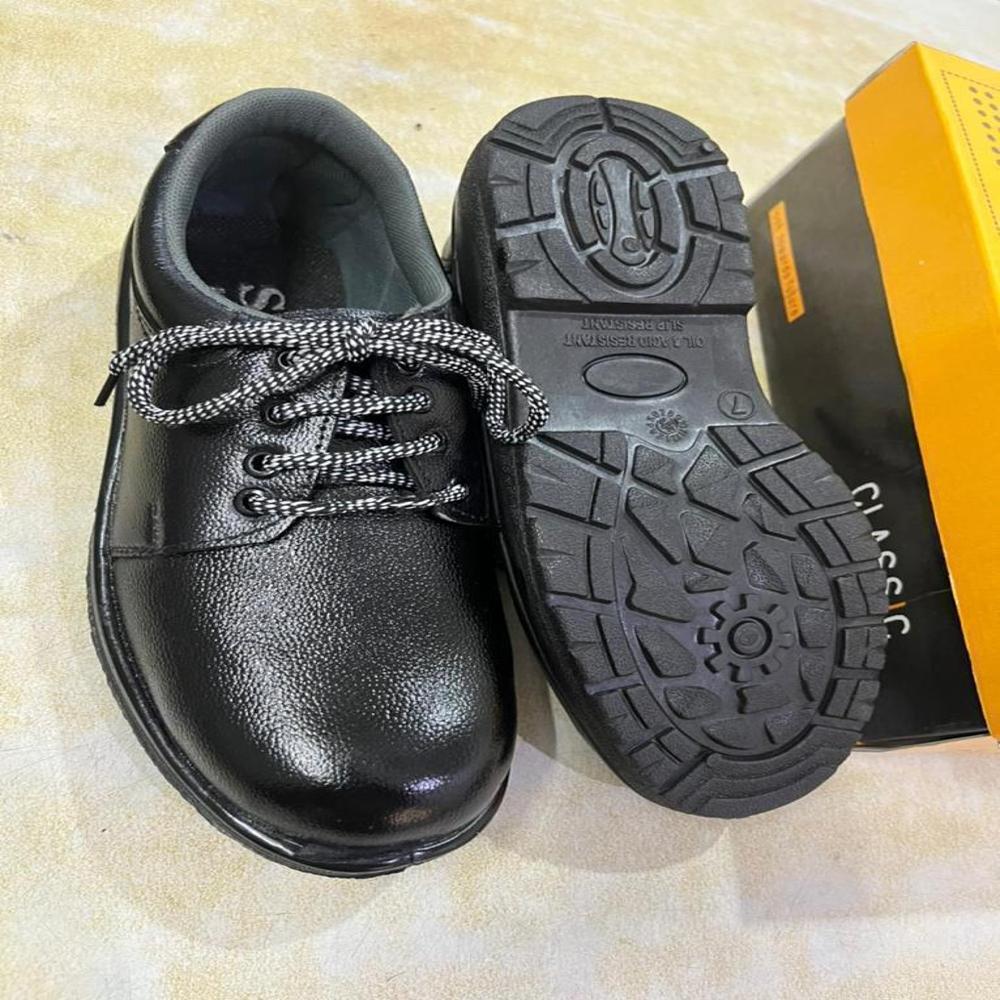 PU Sole Leather S1 Safety Shoe