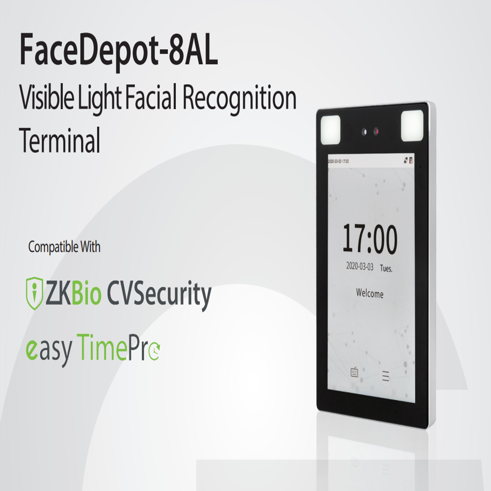  ZKTeco FaceDepot 8AL 