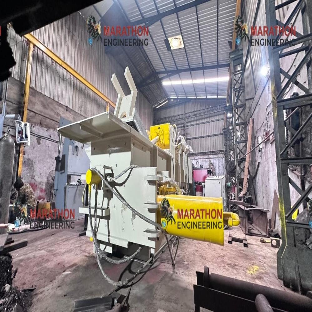 200 Ton Aluminium Scrap Baling Press Machine